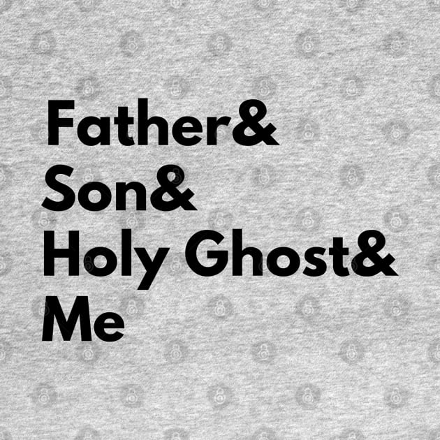 Father& Son& Holy Ghost Trinity Christian Design by kissedbygrace